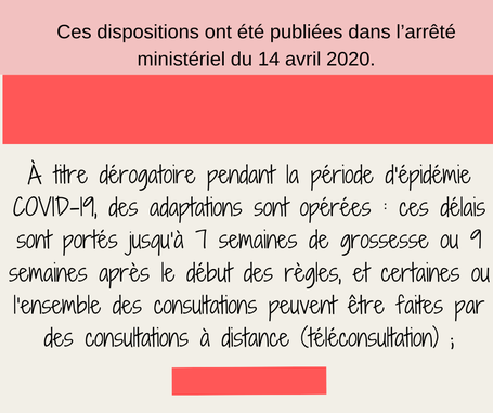 Délai allongé  IVG médicamenteuse sages femmes firminy