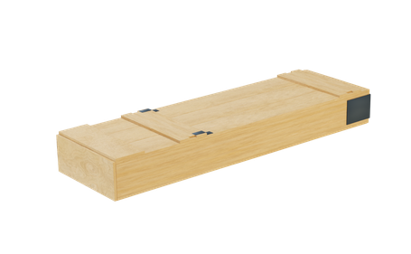 Individuelle Speziallösung Endklappen, geschlossen © Weck-Holz GmbH Leonberg, Oberpfalz