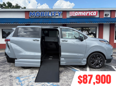 2025 Toyota Sienna Wheelchair Vans