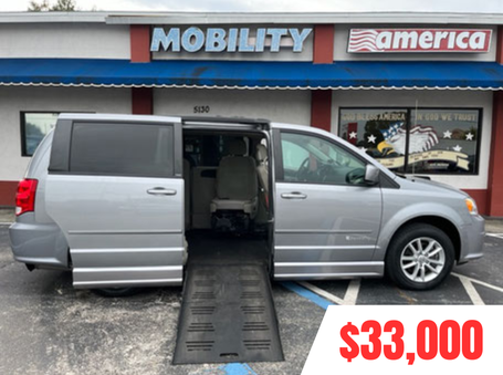 2014 Dodge Caravan Braunability Van