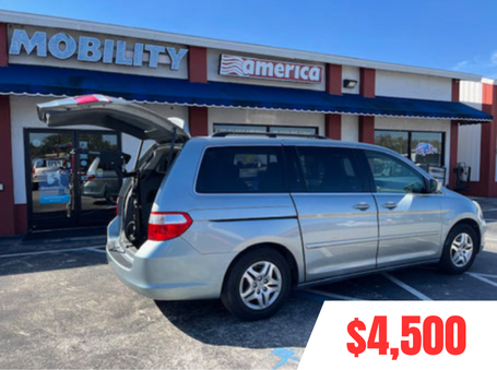 2007 Honda Wheelchair Van