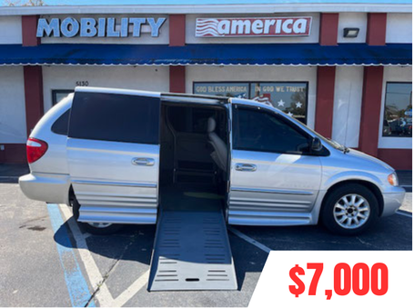 2002 Chrysler Mobility Van For Sale