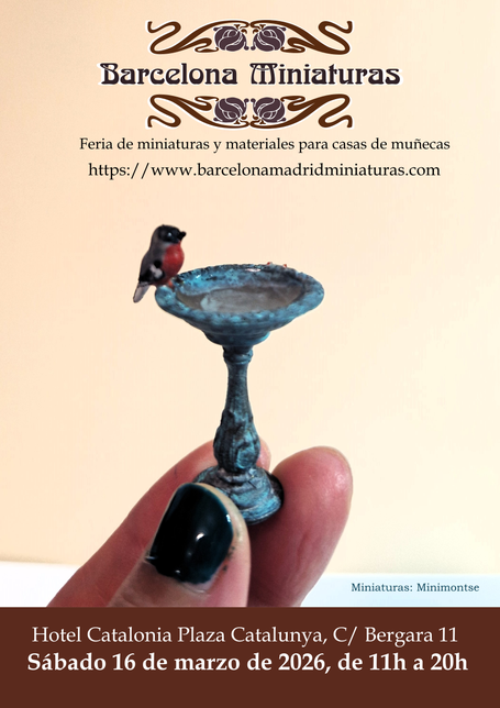 Cartel-feria-de-miniaturas-y-materiales-para-casas-de-muñecas-Barcelona-Miniaturas-9-de-marzo-de-2024