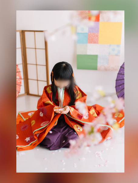 十二単体験　こども
