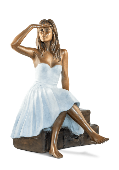 Zoé - sculpture en bronze d'Alain Choisnet