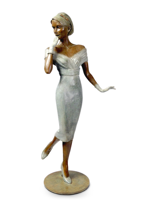 Amandine - sculpture en bronze d'Alain Choisnet