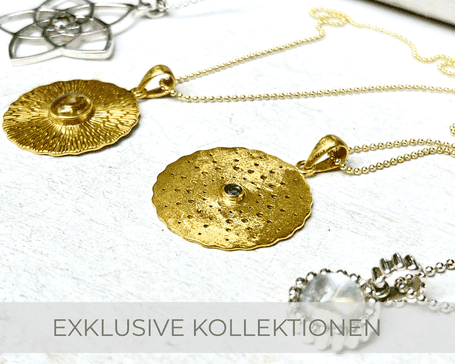 Hochwertiger spiritueller Schmuck mit handgefertigten Anhängern - Symbol- und Edelstein Schmuck von SUMAJU