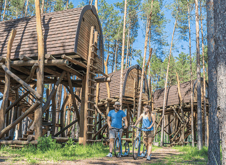Glamping Zwei Menschen Übernachtung im Bauhaus 2026