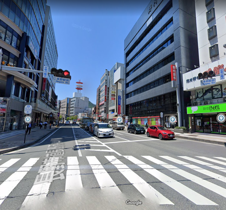 長野駅前交差点