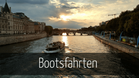Bootsfahrt Paris