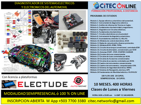 Técnico online electricidad automotriz