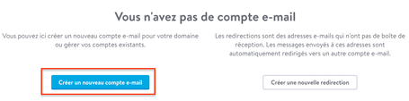 Installer un compte e-mail avec Jimdo