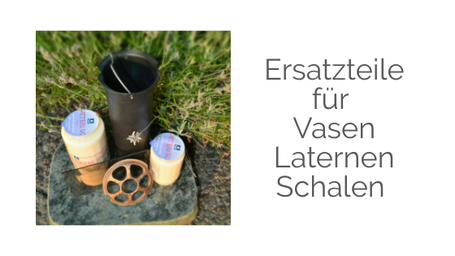 Ersatz Scheibe Glas Laterne Licht Lampe Vase Plastik Bronze