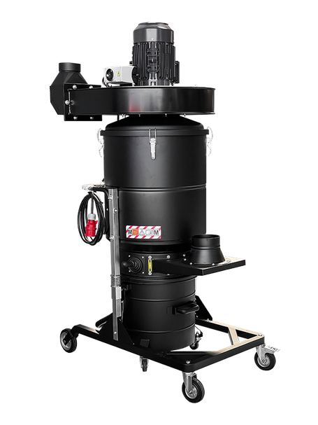 AirMex FAB-40 Staubabscheider – Produktansicht mit Sammelbehälter