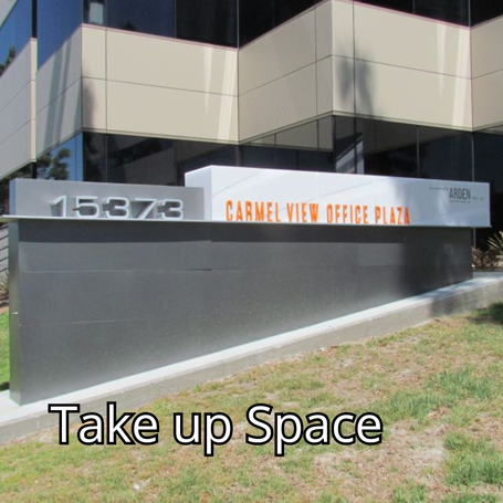 Take up the Space You Are Allowed When Choosing a Sign Size by Landmark Signs Inc.