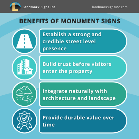Benefits of Monument Signs