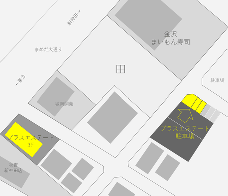 株式会社プラスエステート,事務所,駐車場