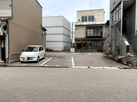 月極駐車場,金沢市中央通町,片町