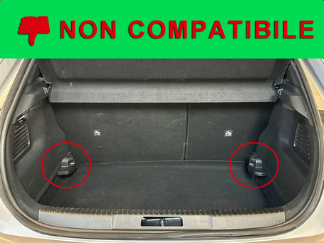 NON COMPATIBILE CON OPEL MOKKA