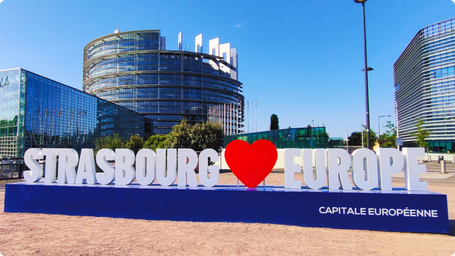 Visite privée du quartier européen et du Parlement européen à Strasbourg
