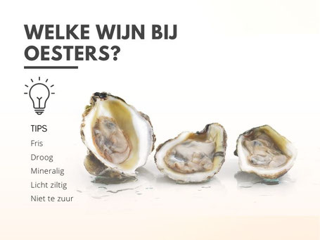 Zelf oester en wijn combinaties maken 