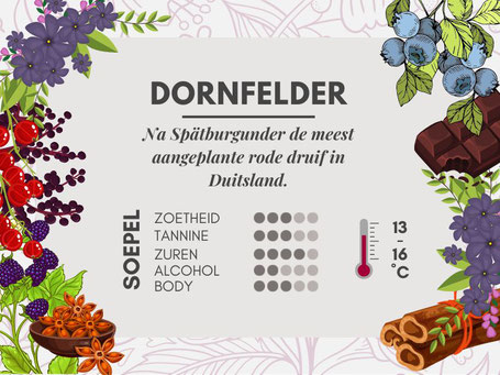 Duitse wijnsoorten #4 Dornfelder smaakprofiel