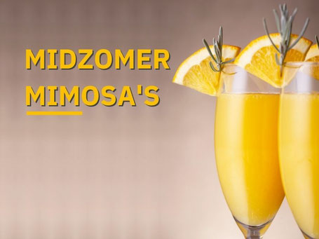 Mimosa wijn cocktails