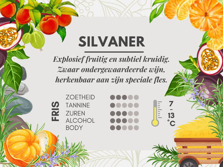 Duitse wijnsoorten #7 Silvaner smaakprofiel