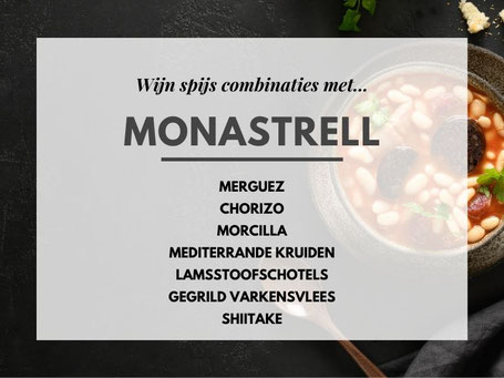 Monastrell wijn spijs combinaties