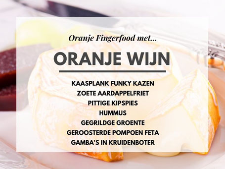 Oranje Wijn Fingerfood