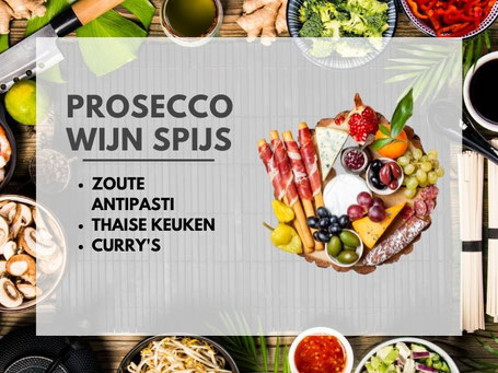 Prosecco bij welk gerecht