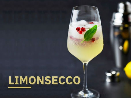Limonsecco wijncocktail