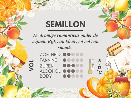 Semillon smaak en aroma's