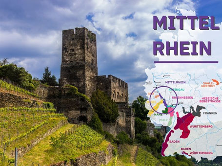 Wijngebieden Duitsland #5 Mittelrhein