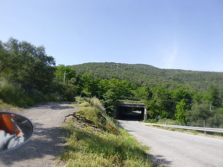 Straße auf Sardinien