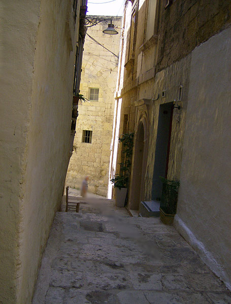 Gasse in Malta