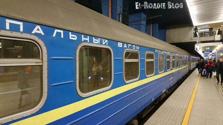 Nachtzug Kiew Warschau Eisenbahn