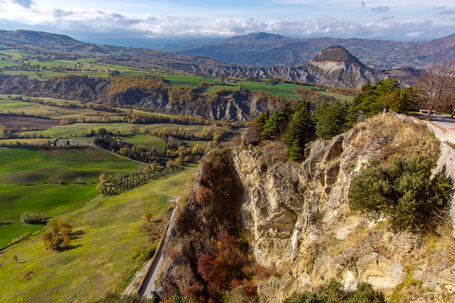 Valmarecchia, panorama da San Leo