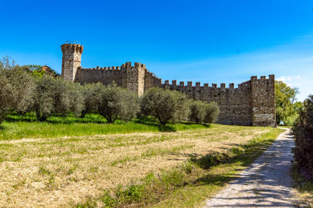 Isola Polvese: Fortezza medievale