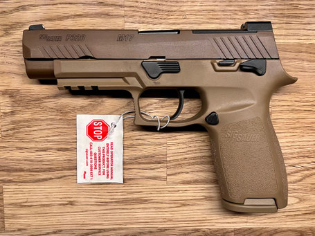 Pistole SIG-SAUER P320 M17 US Army kaufen Schweiz 9mm Para