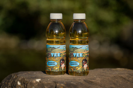 Angebrühter Ämmitaler Wandertee in PET Flasche