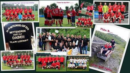 Collage von Altherren-Teams