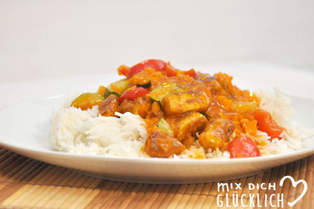 chinesisch süß sauer Thermomix, chinesisch vegan, chinesisch Thermomix vegan