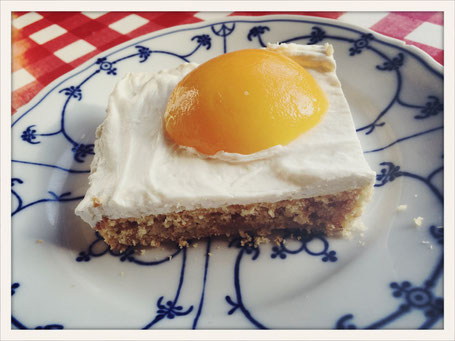 Ei auf Brot, vegane Sahnetorte