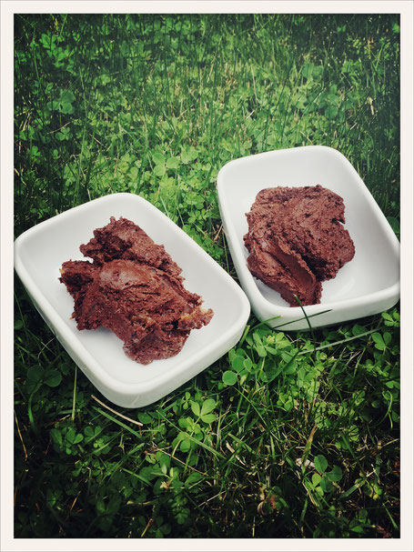 Mousse au Chocolat Thermomix, Mousse au Chocolat vegan, Mousse au Chocolat vegan Thermomix, Mousse auch Chocolat Datteln Kokosmilch