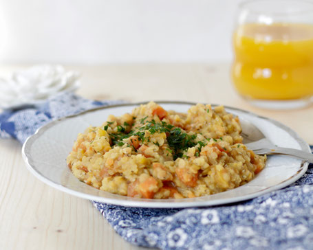 Linsen Dal Frühstück