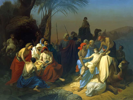 Joseph vendu par ses frères (Konstantin Flavitsky - 1855)