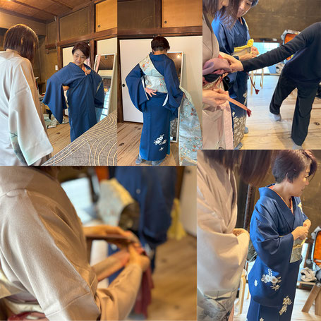 以前の様子。基本は「自分で着る」!私は教えるだけなのでマネしてね