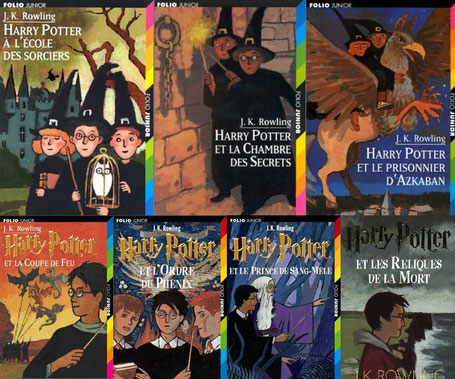 Harry Potter, tomes 1 à 7 - J.K. Rowling - Site de opaledefeu !