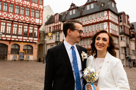 Hochzeit Ana & Conrad: Frankfurt am Main, Februar 2023